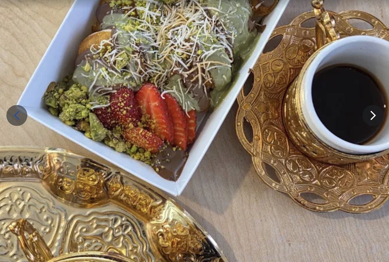 1M DUBAI chocolate MINI PANCAKES