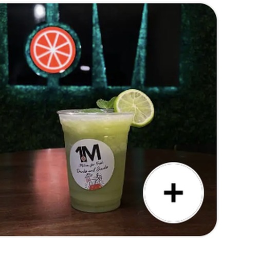 Fresh lemon mint